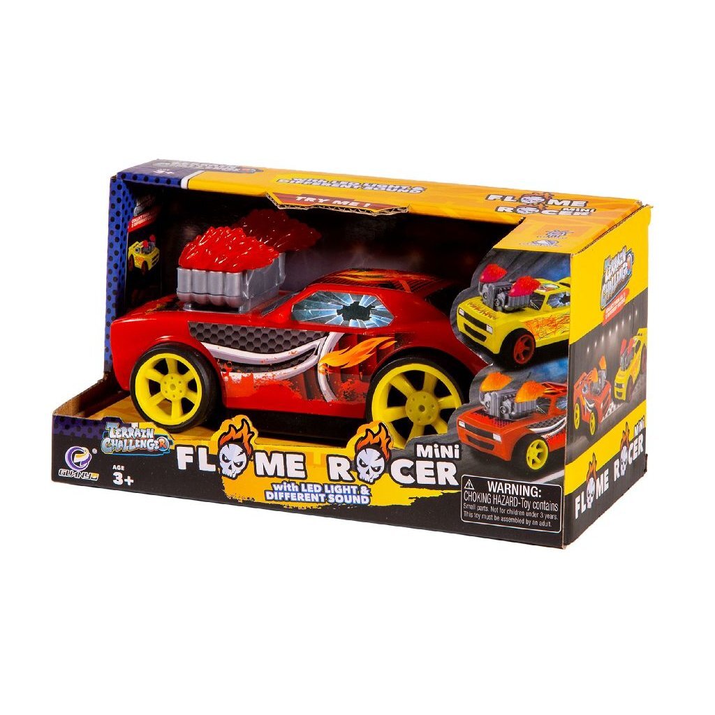 Basic Flame racer auto + licht en geluid