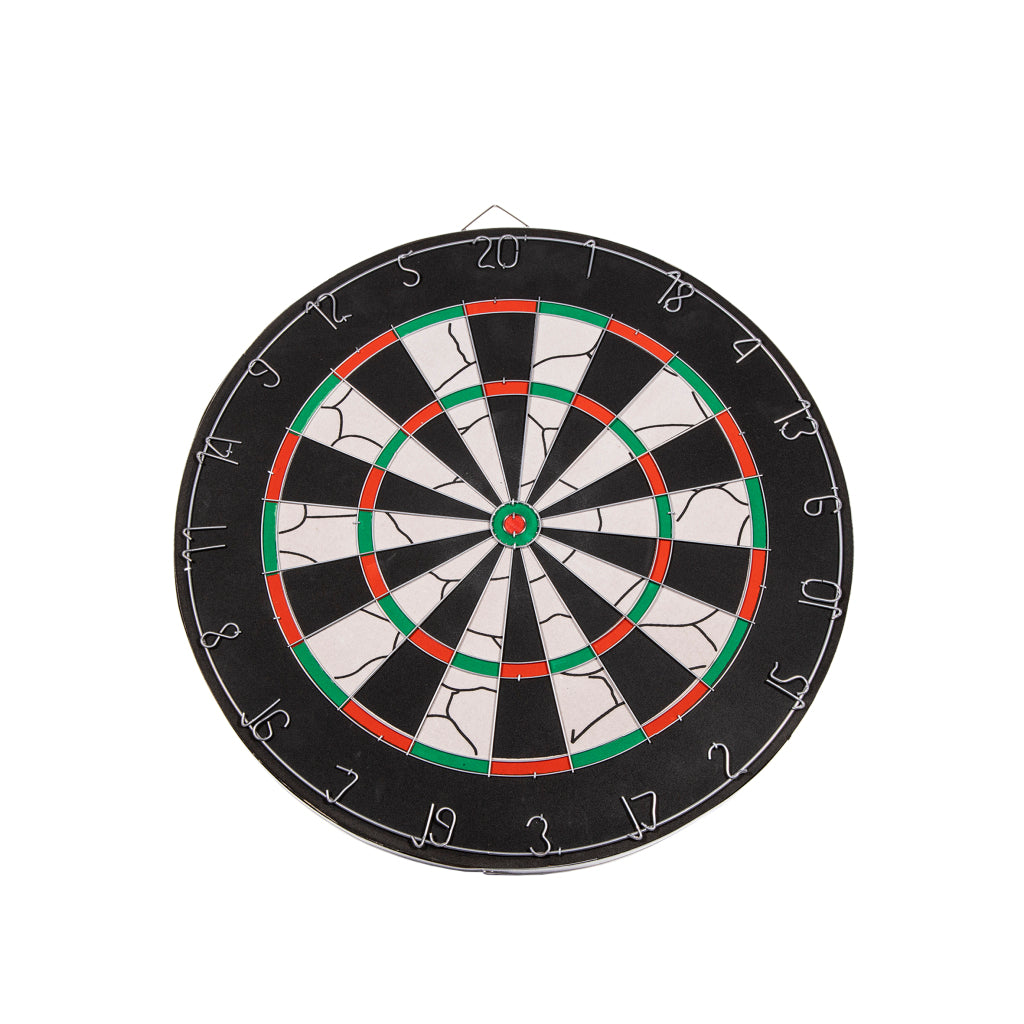 SportX dartbord flocked met 6 darts