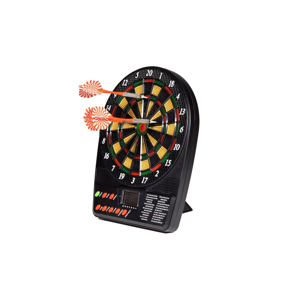 SportX Mini elektronisch dartboard + 4 darts