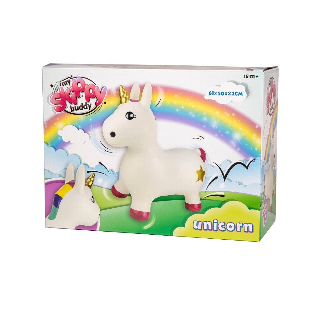 SKIPPY BUDDY eenhoorn 61x50x23 cm