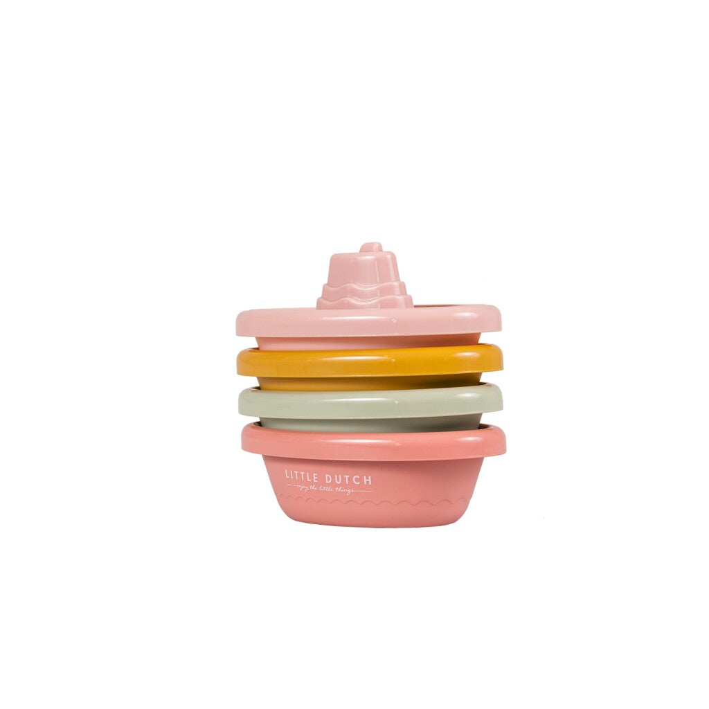 Little Dutch 4 bad bootjes set roze