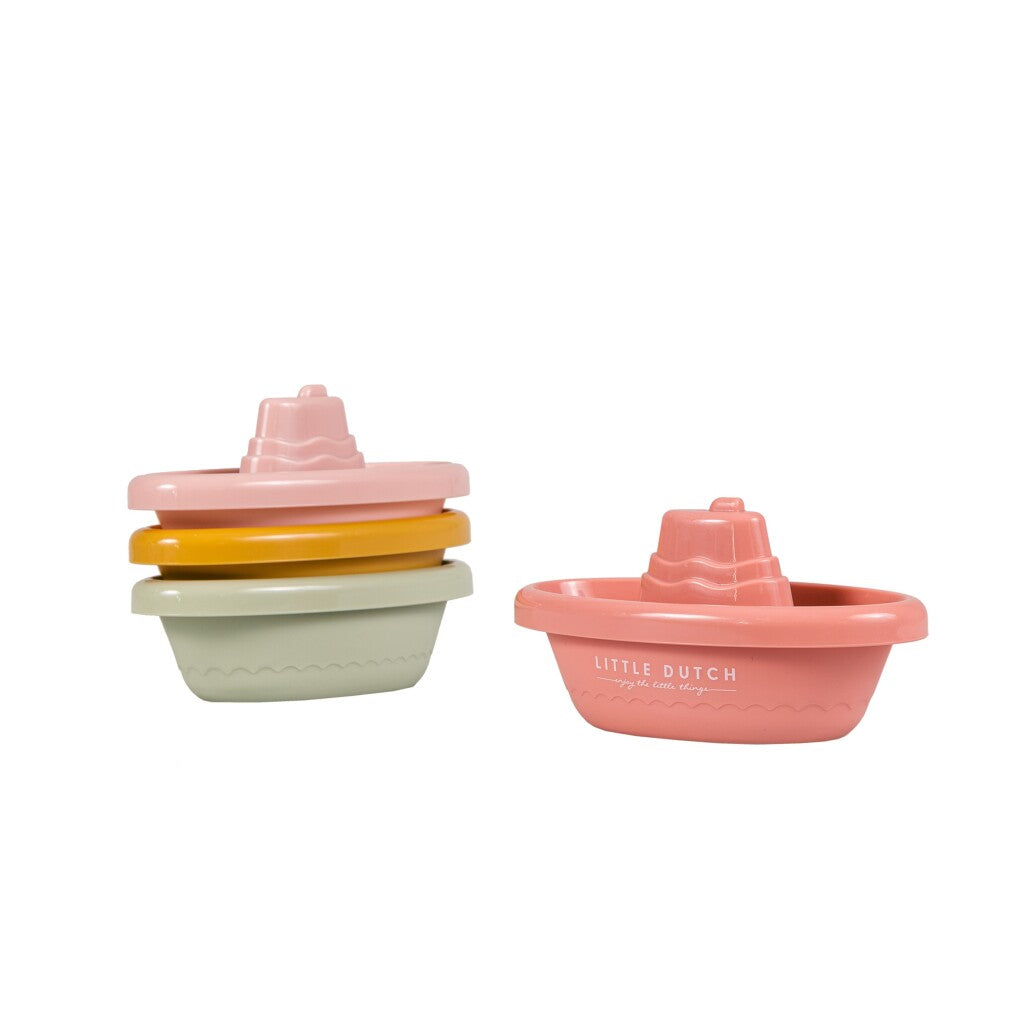 Little Dutch 4 bad bootjes set roze