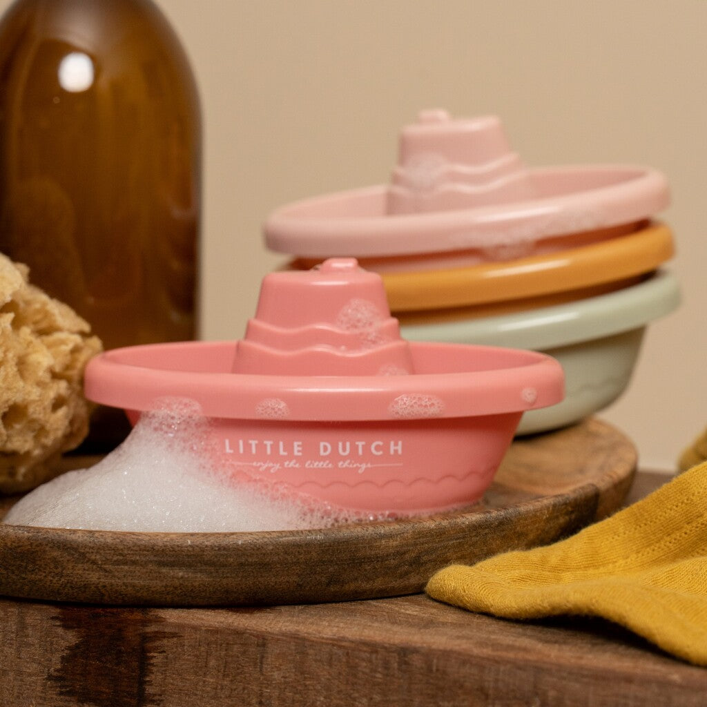 Little Dutch 4 bad bootjes set roze