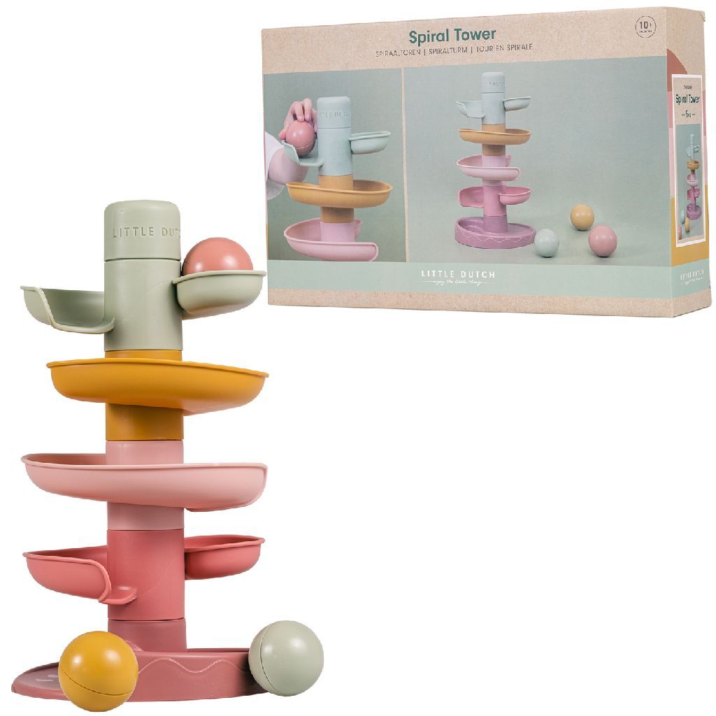 Rubo Toys Little dutch spiraaltoren roze