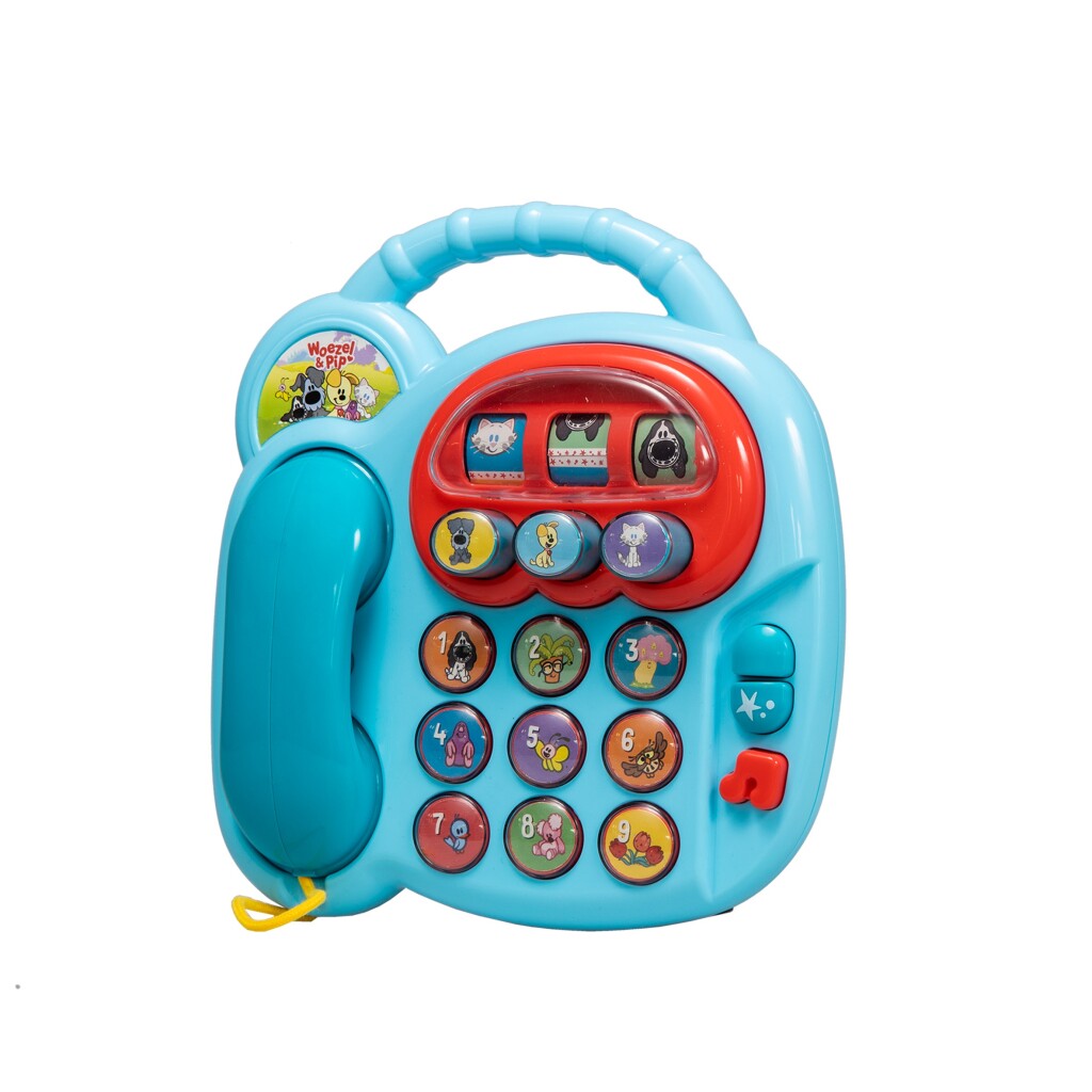 Rubo Toys Woezel en pip telefoon met geluid