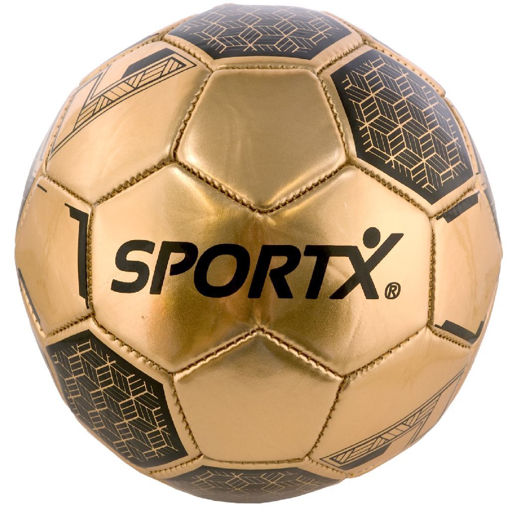 SportX voetbal gold metallic 330-350gr