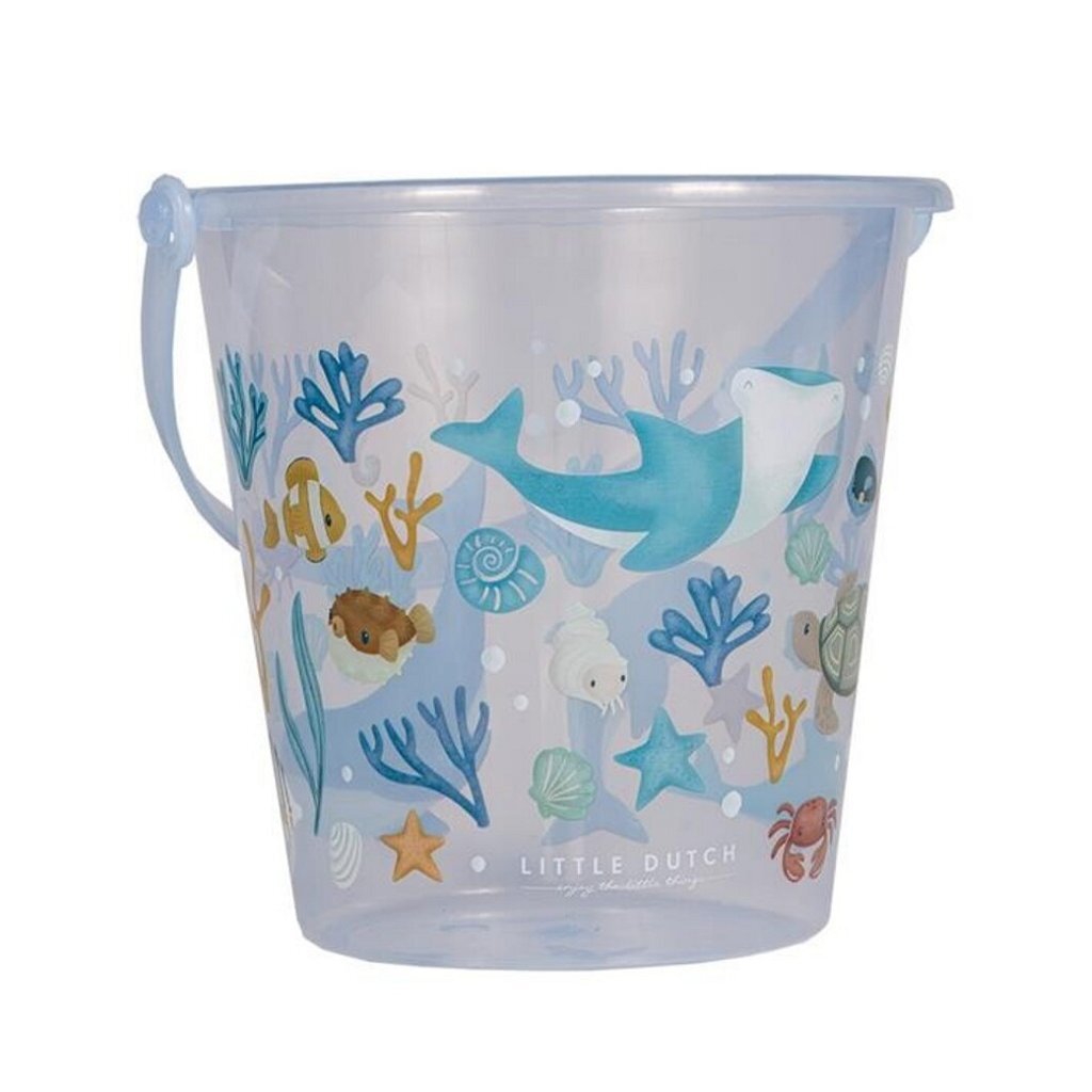 Little Dutch ocean dreams emmer 19 cm blauw