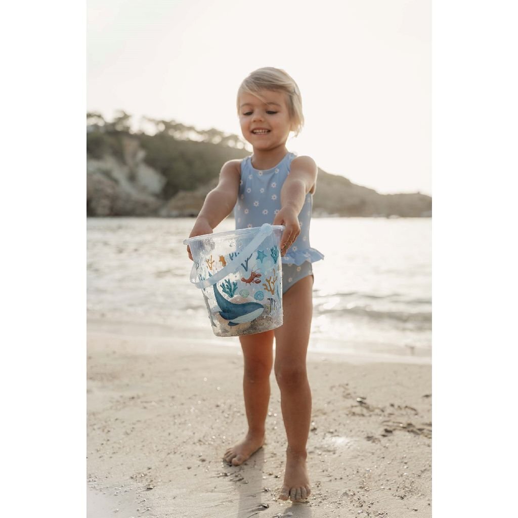 Little Dutch ocean dreams emmer 19 cm blauw