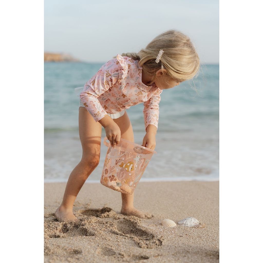 Little Dutch ocean dreams emmer 19 cm roze