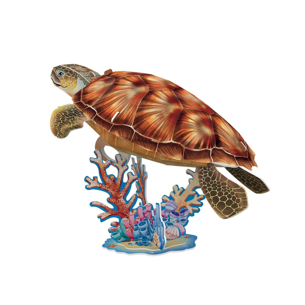 Cubic Fun national geographic 3d puzzel zeeschildpad 31 stukjes