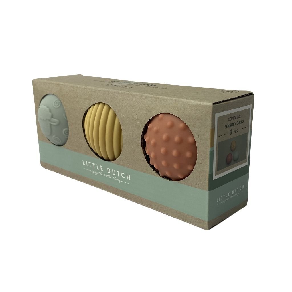 Little Dutch farm zintuigballen 3 stuks