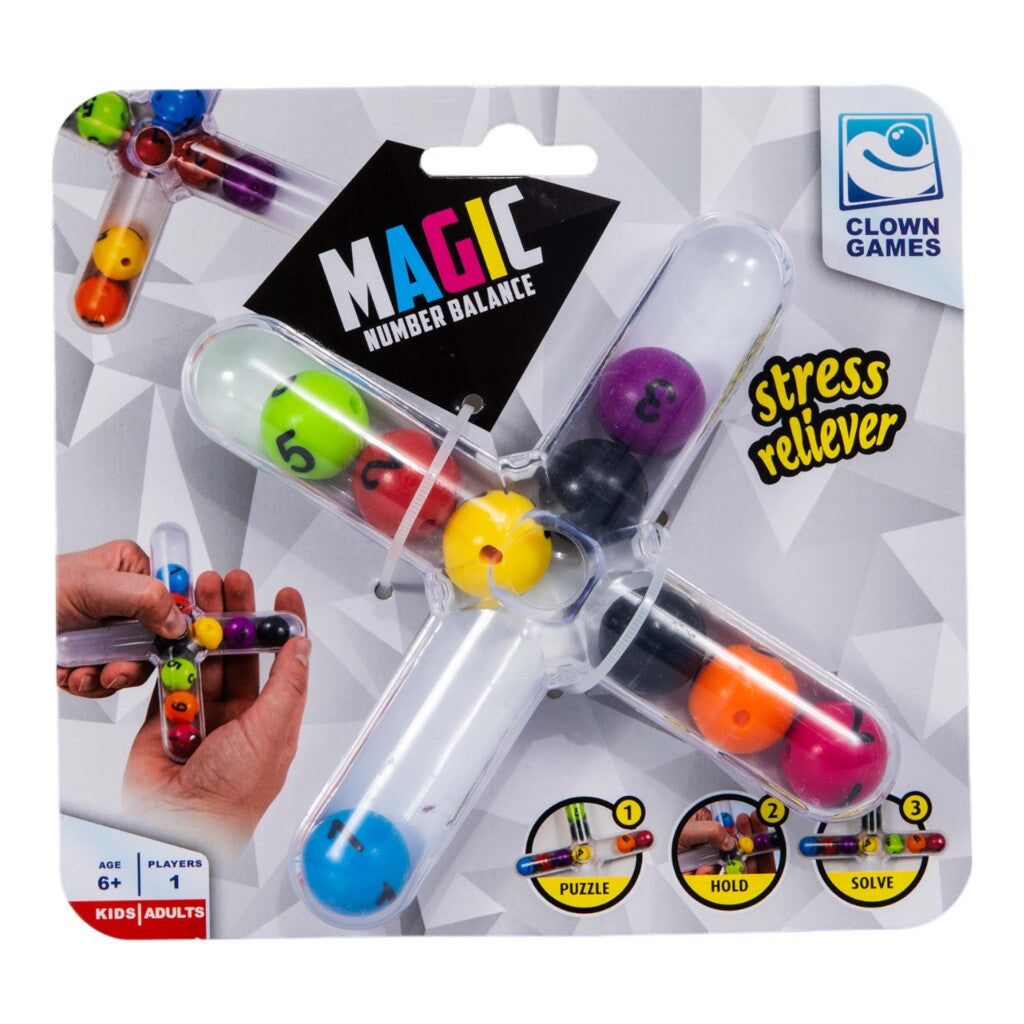 Clown Games Clown magic puzzle number balance game