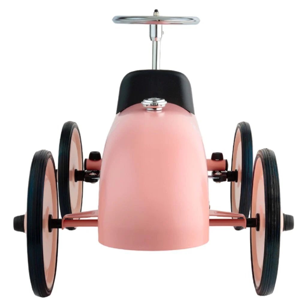 Little Dutch retro loopauto roze