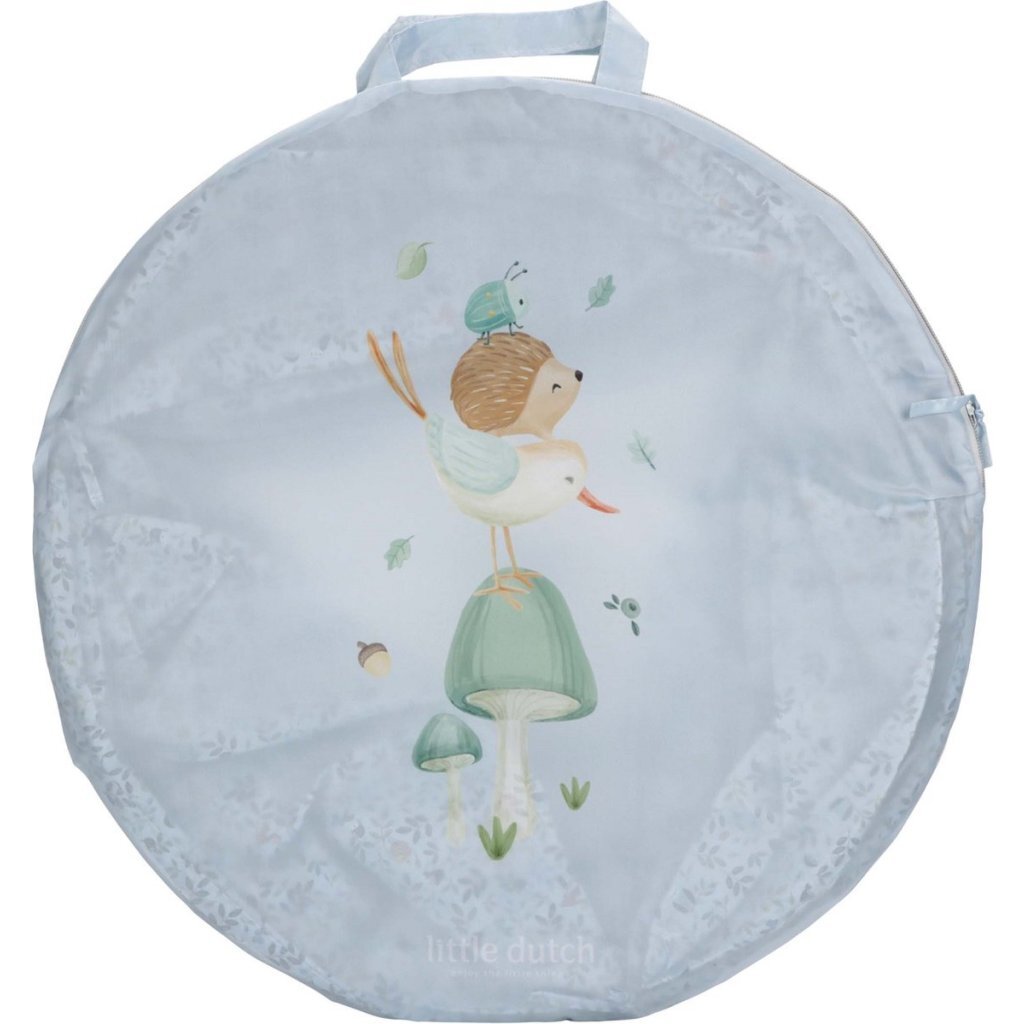 Rubo Toys Little dutch forest friends kruiptunnel 180x46 cm blauw