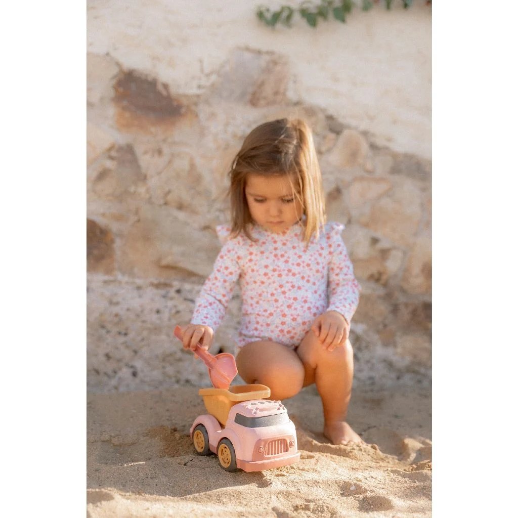 Little Dutch kiepwagen roze, 17cm