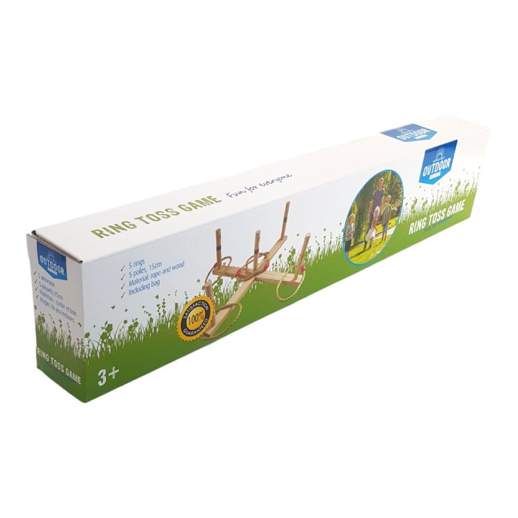 OUTDOOR PLAY ringwerpspel draagtas fsc, 5dlg.