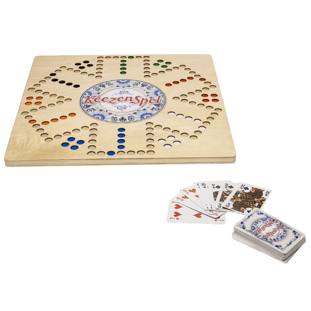 Clown Games houten keezenspel
