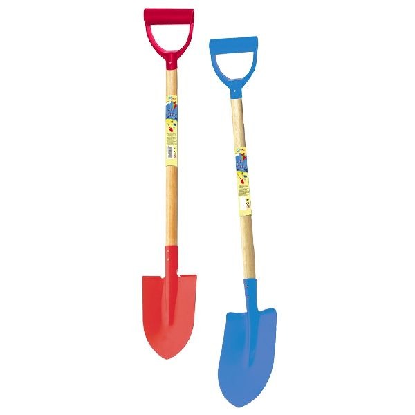 Summertime Strandschep punt hout metaal 77cm