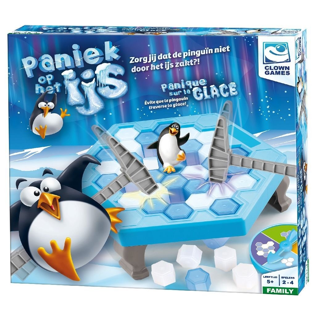Clown Games paniek op het ijs