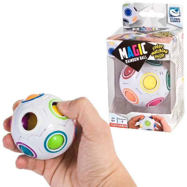Clown Games Clown magic puzzel rainbow ball