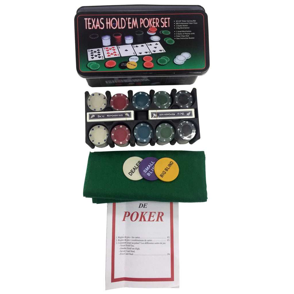 Basic Texas hold #039;em poker set