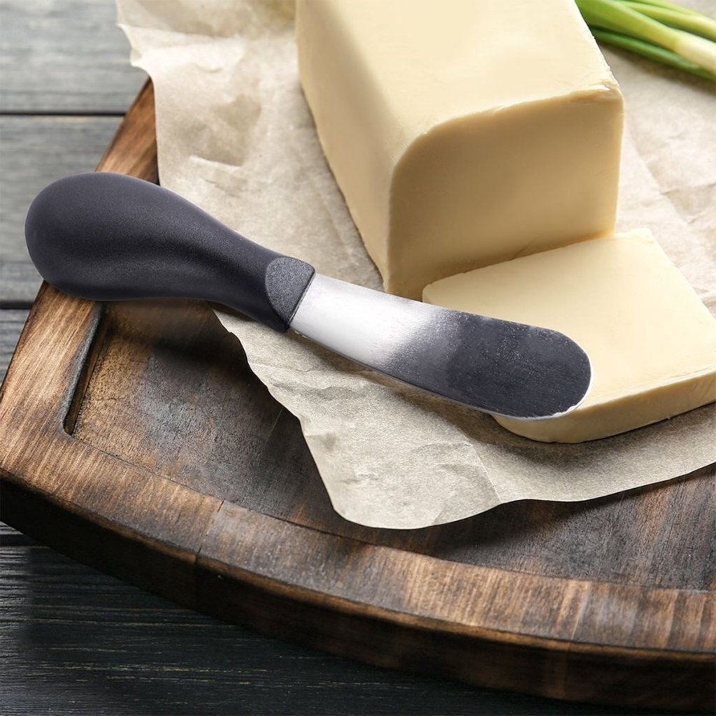 Kitchen Tools Botermesje 12.5 cm rvs zwart