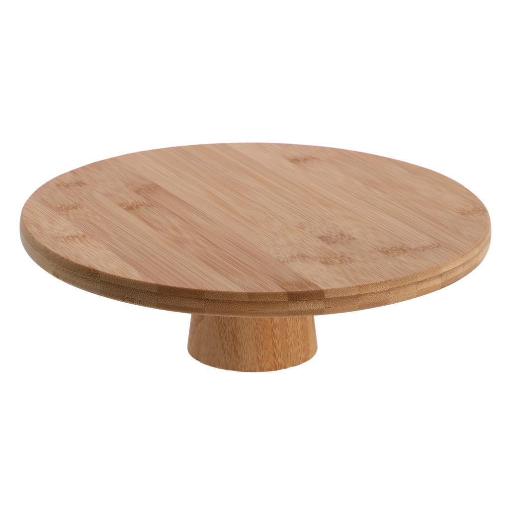 Overige Merken Bamboe serveerplank op voet 28x9 cm