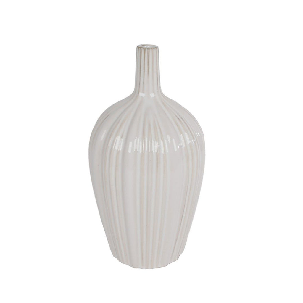 Diversen Vaas annet m wit aardewerk 14,5x14,5x28cm