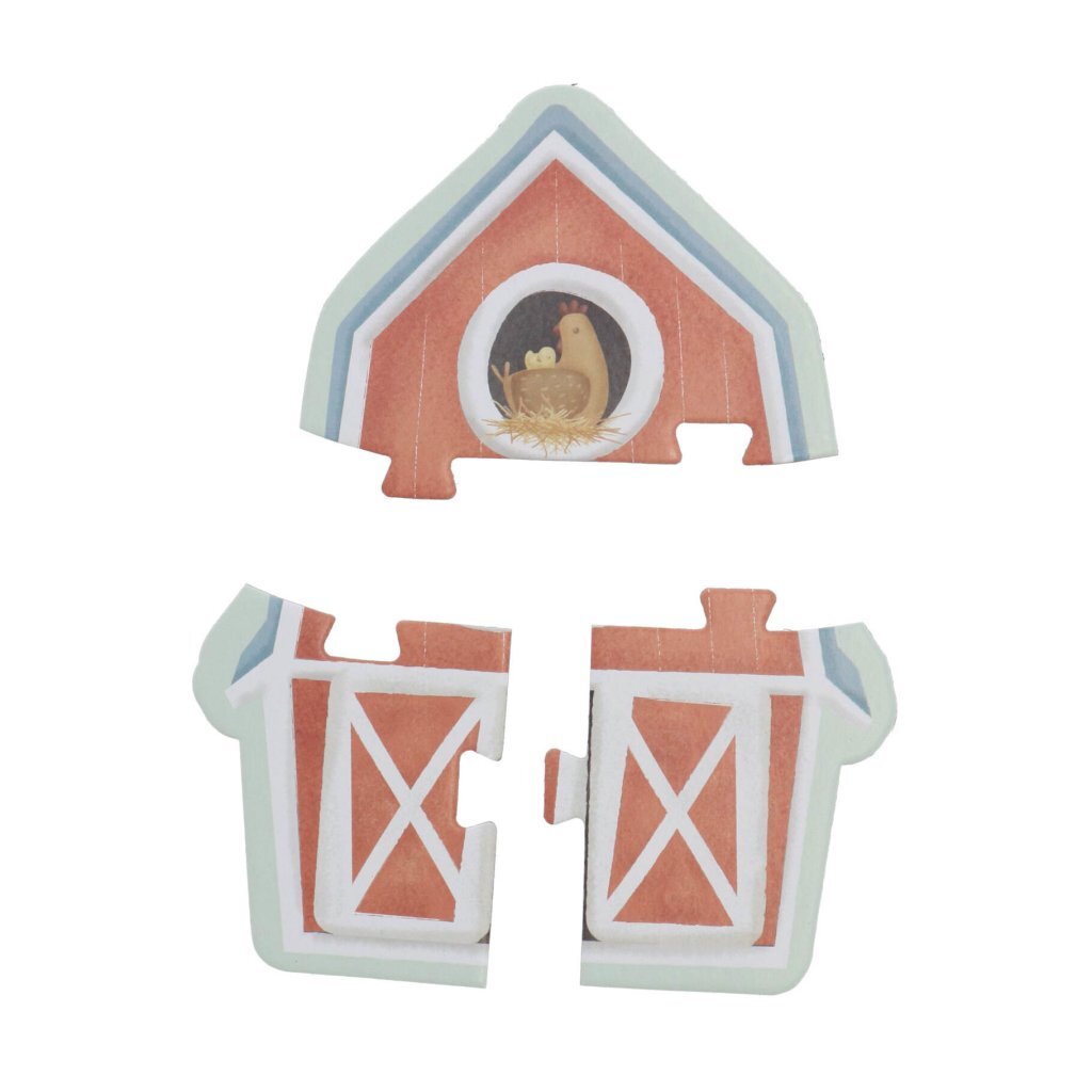 Little Dutch farm 6in1 puzzel 3-5 stukjes