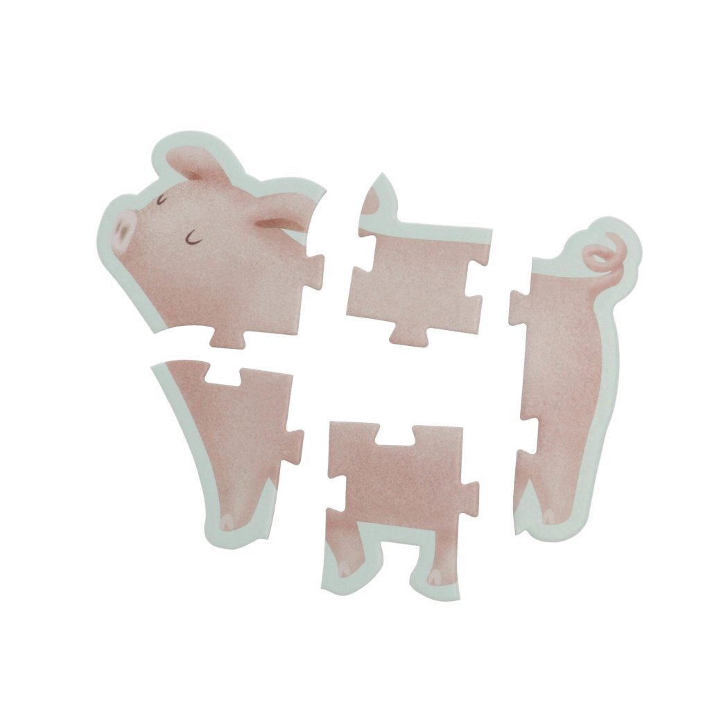 Little Dutch farm 6in1 puzzel 3-5 stukjes