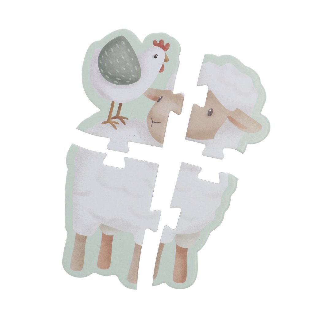 Little Dutch farm 6in1 puzzel 3-5 stukjes