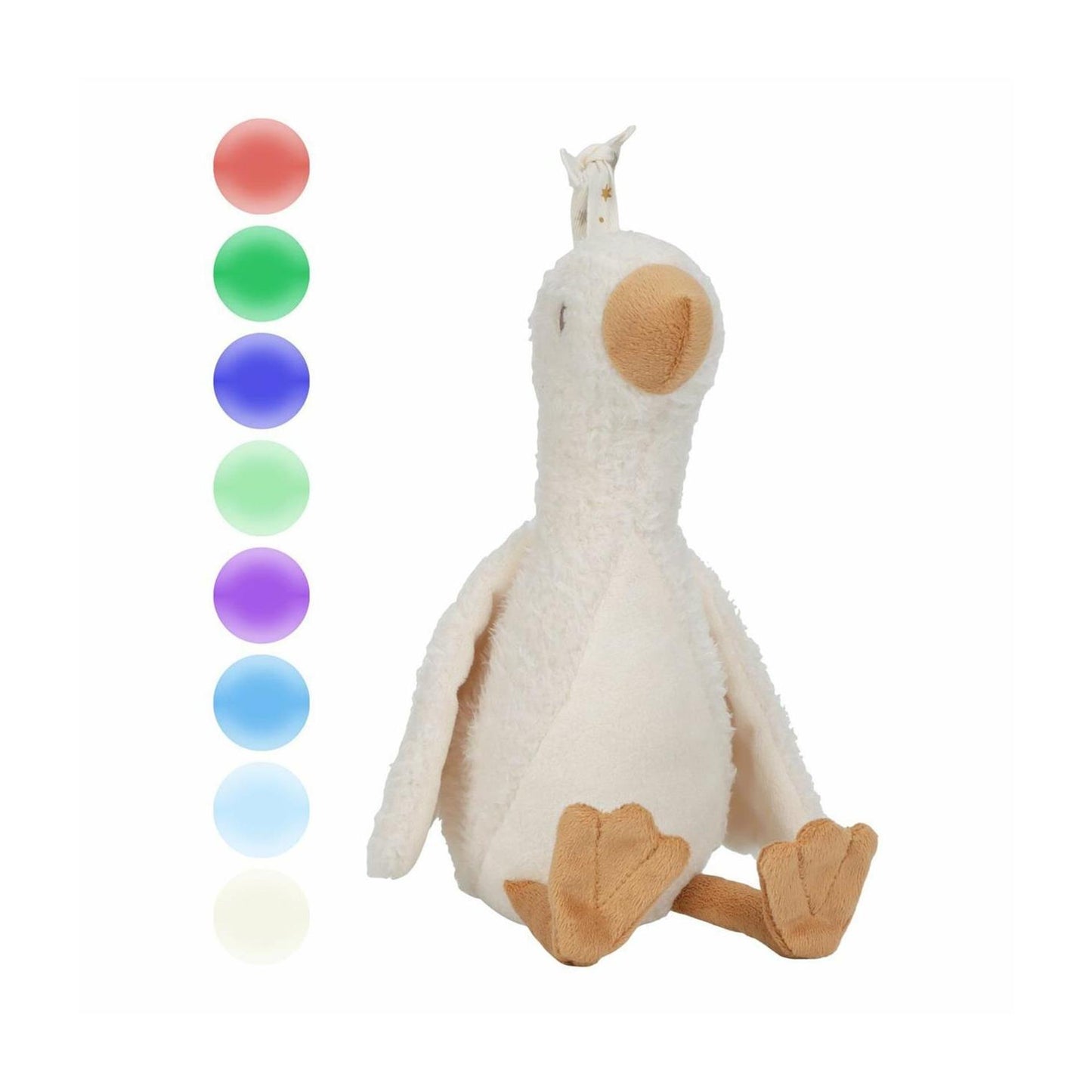 Little Dutch knuffelgans licht geluid
