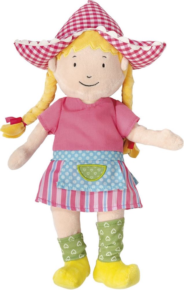 Bambolino Knuffel pluche fien en teun - boerin fien, 35cm