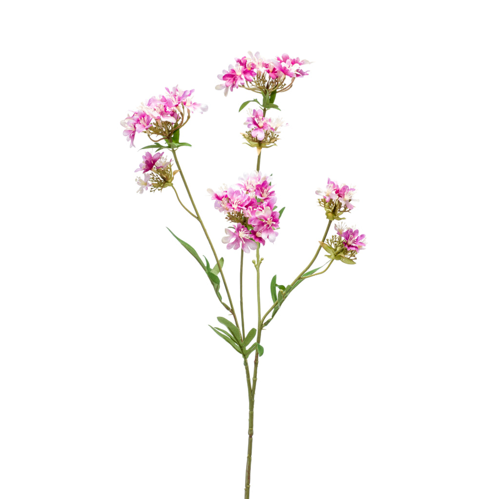 Basic Kunstbloem paarse verbena 68 cm