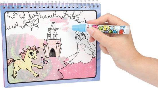 Toi-Toys Creativity kleuren met water prinses met stift