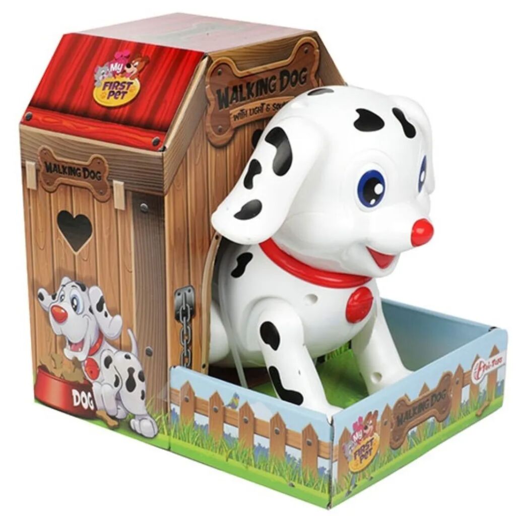 Overige Merken Hondje loop en blaf + licht en geluid
