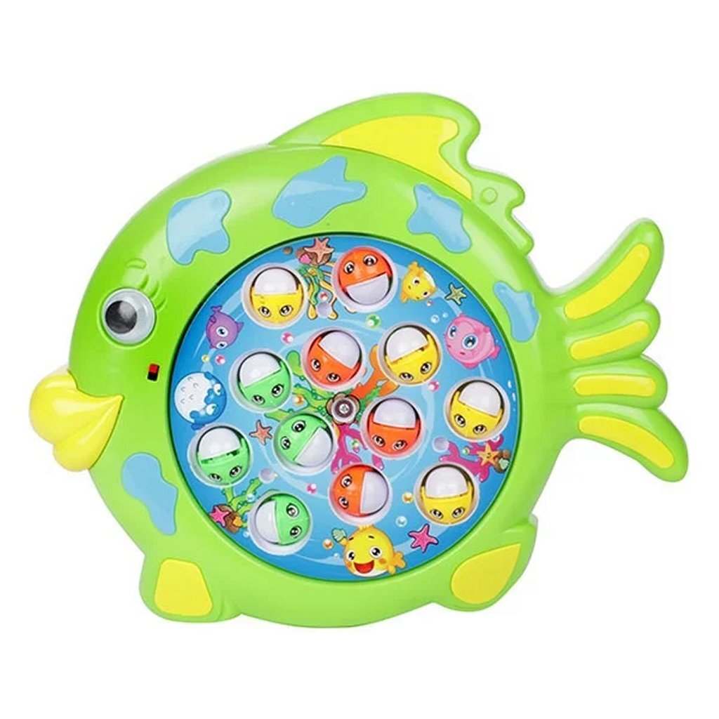 Toi-Toys Visspel draaischijf vang de vis met geluid