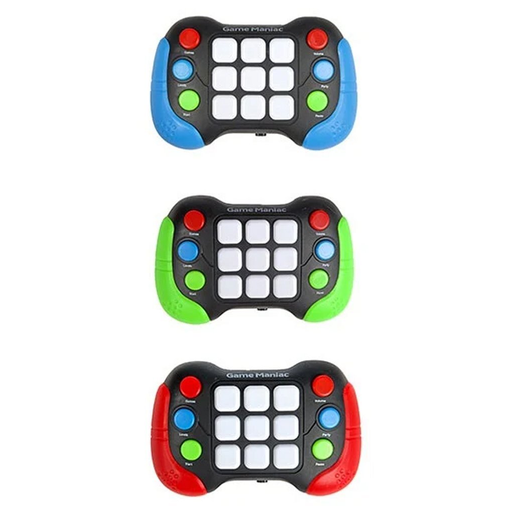 Elektronische Spel Game Maniac Toi-toys 4in1 game maniac + licht en geluid assorti