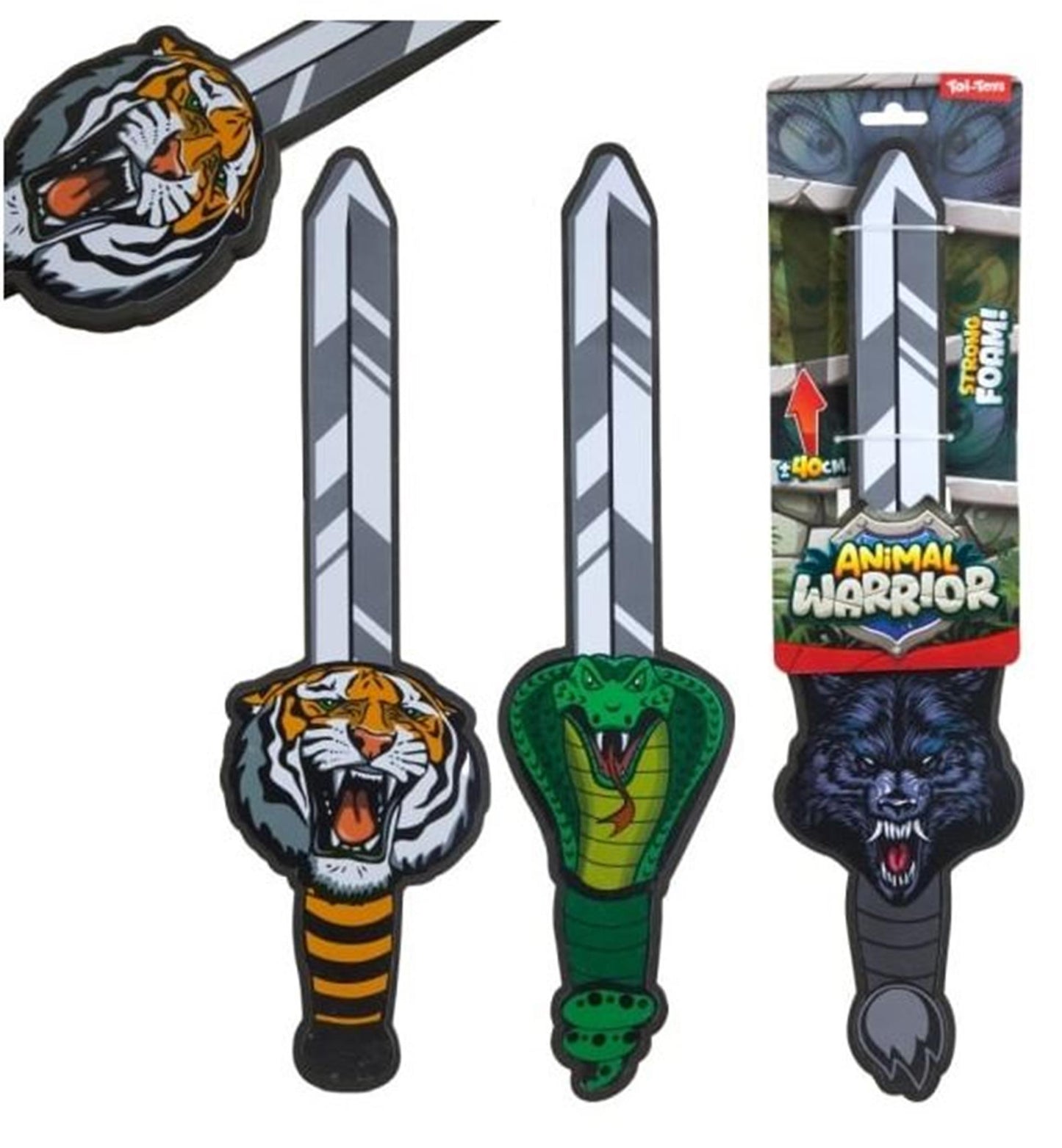 Toi-Toys foamzwaard wild dier 42cm