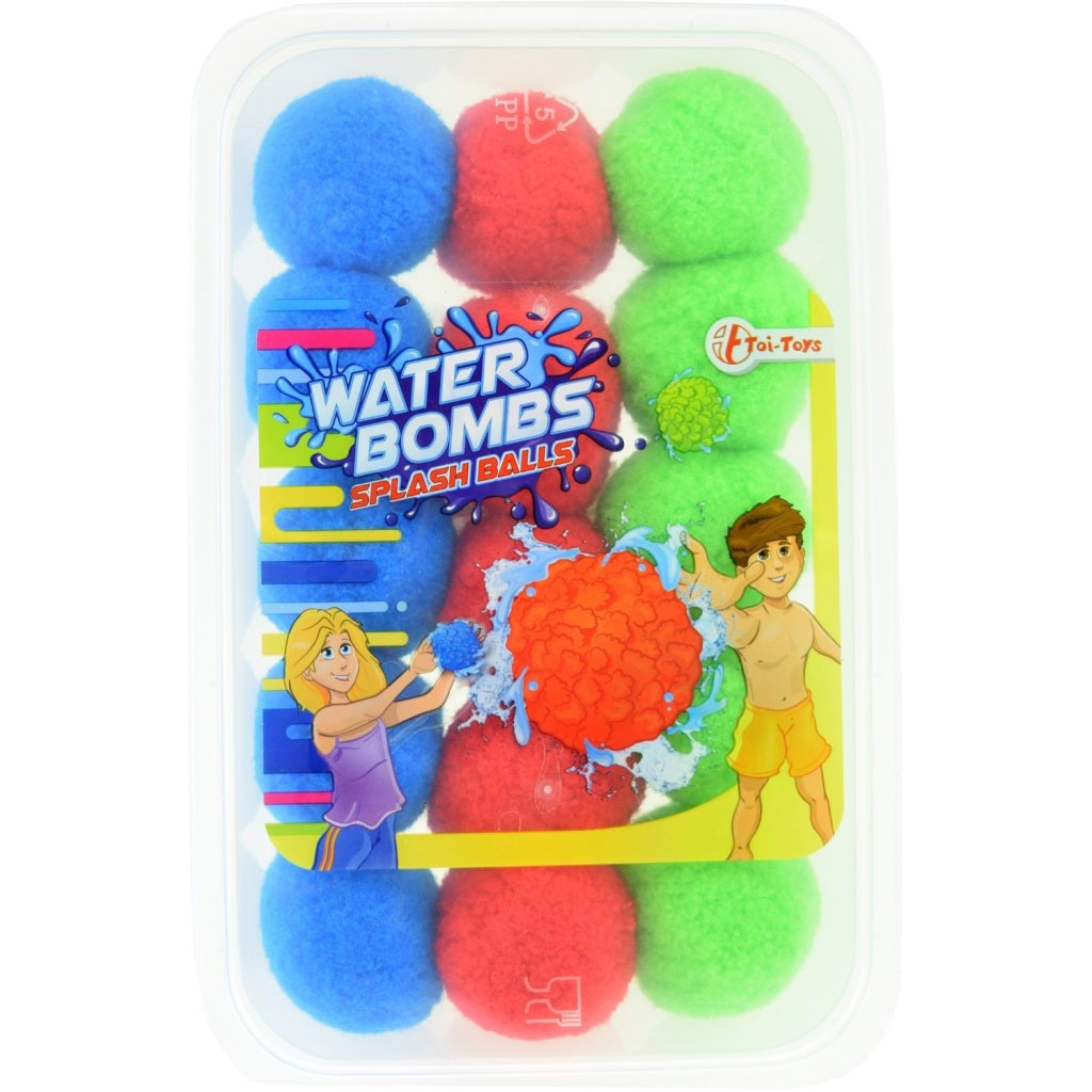 Toi-Toys waterbombs splashballen 5 cm 15 stuks
