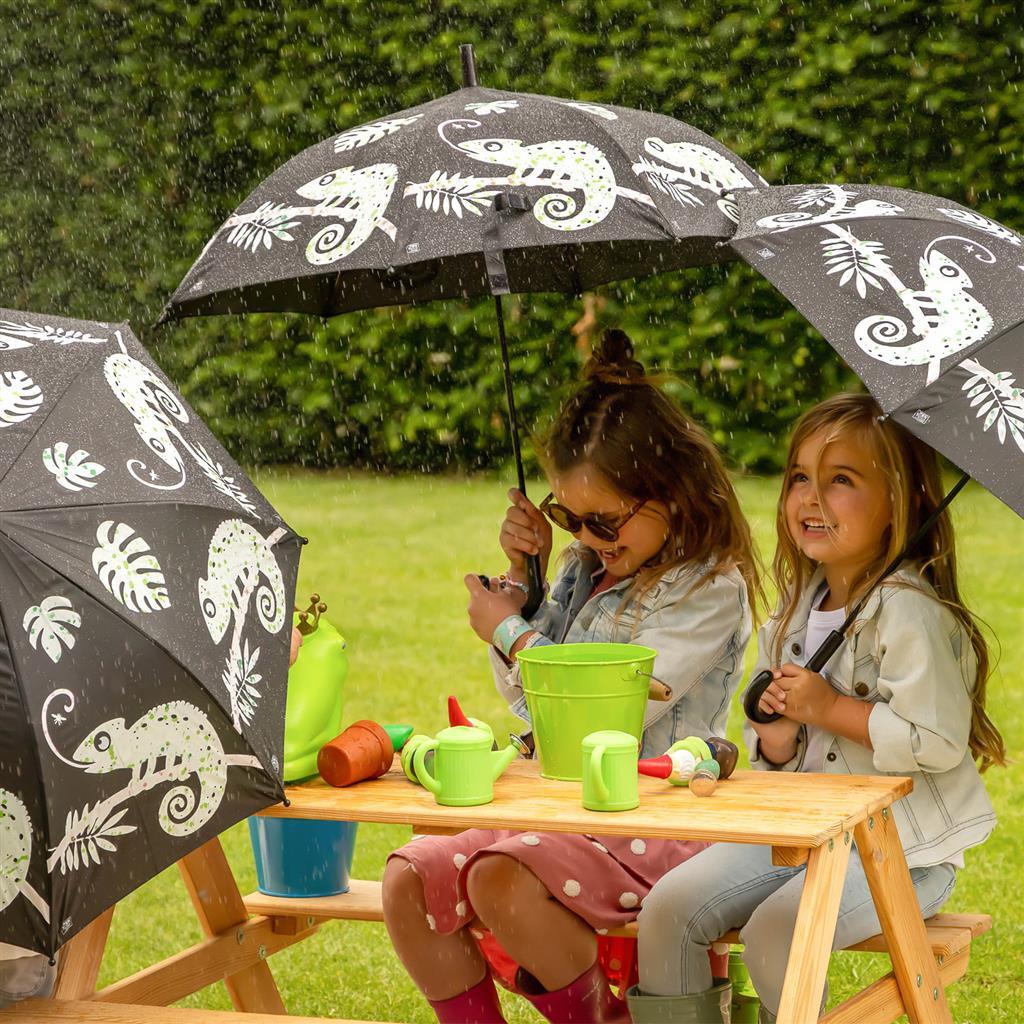 Esschert Design kinder paraplu kameleon