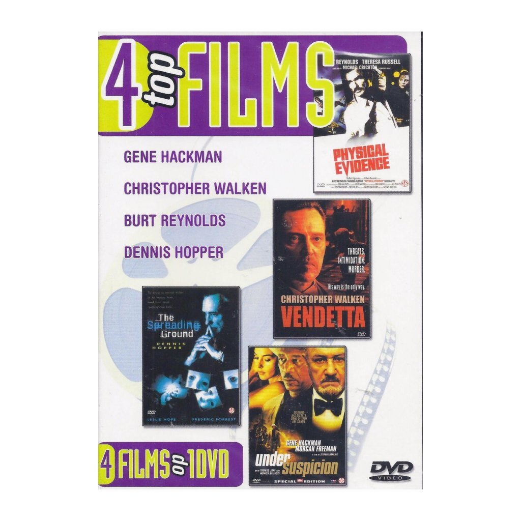 Basic Dvd 4 top films physical evidence vendetta spreadline ground under suspicion