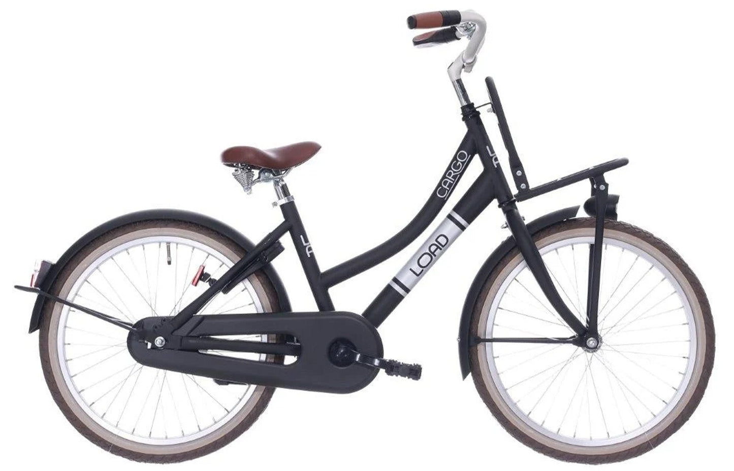 Hulzebos Cycle Parts B.V. Bfk 20 load meisjes rn zwart mat - 20lmd80