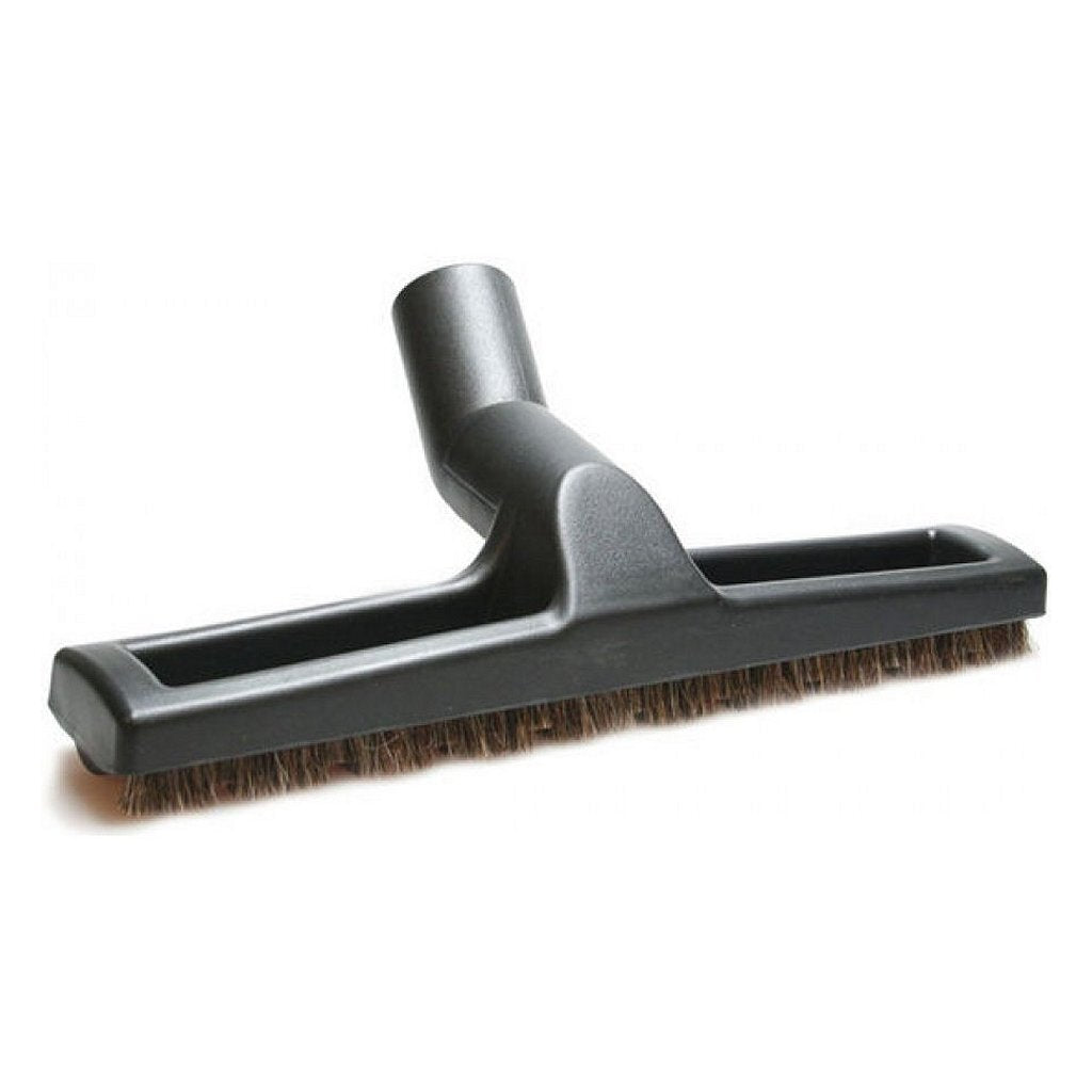 Basic Parketborstel met paardenhaar 30 cm zwart bruin