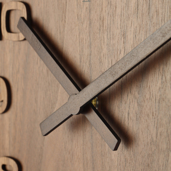 NeXtime ne-3096br wandklok dia. 35 cm, hout, bruin, 'wood wood medium'