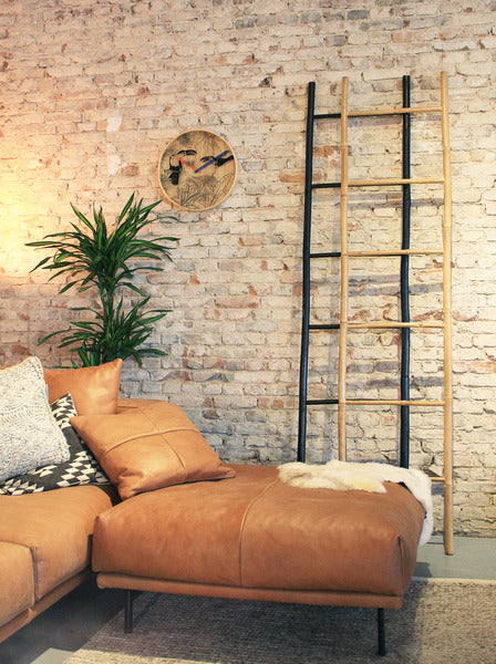 NeXtime ne-3230 wandklok tropica ø40 hout