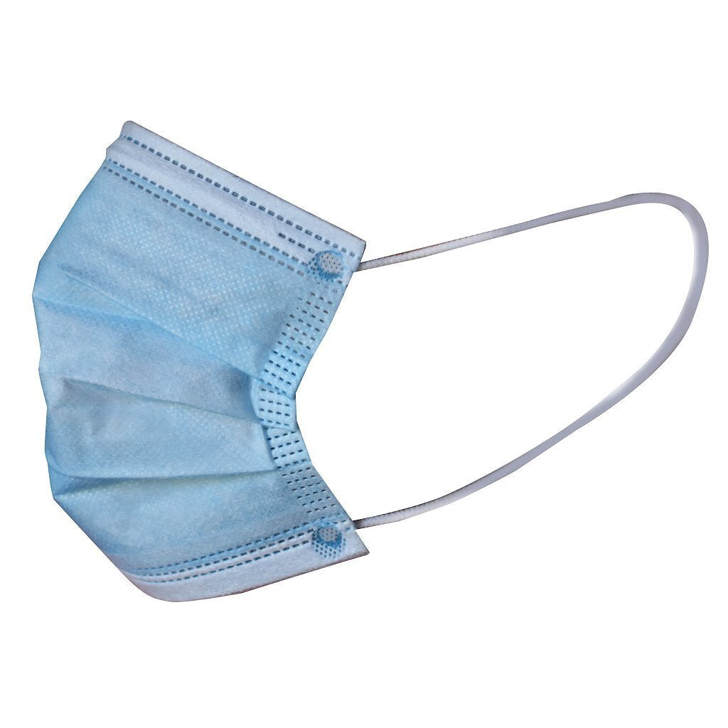 Facemask Mondkapjes 3-laags hypoallergeen anti-allergisch 10 stuks