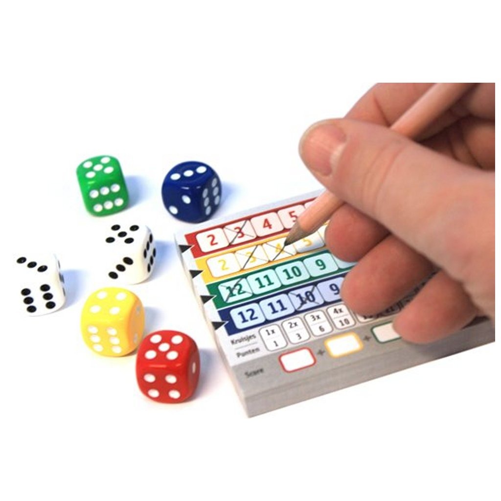 White Goblin Games qwixx dobbelspel
