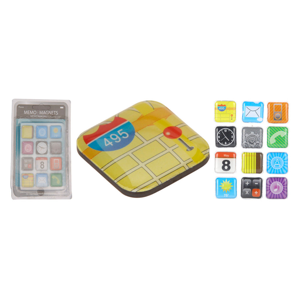 Basic Memomagneet app icoontjes