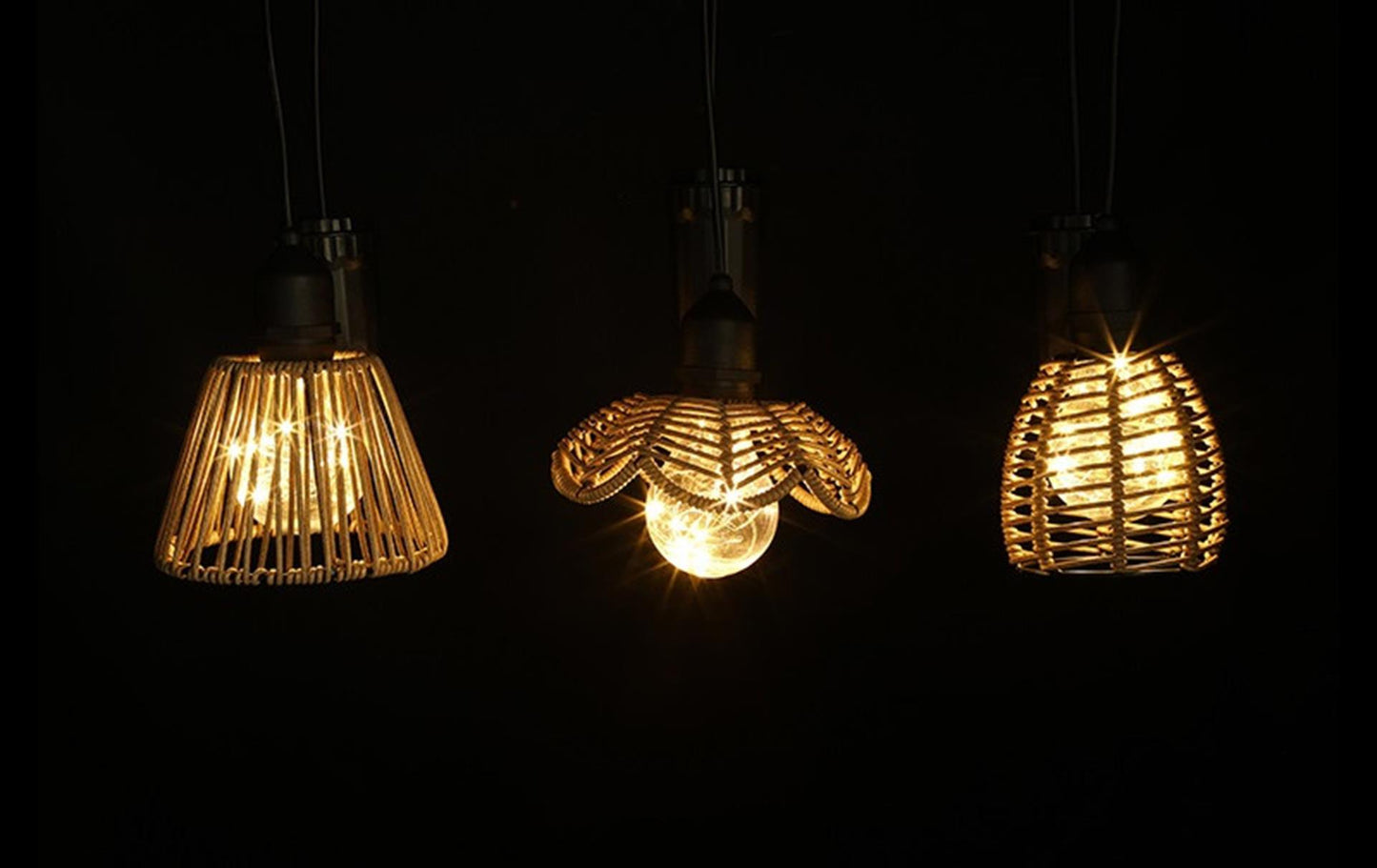 Countryfield led hanglamp bruin h16cm